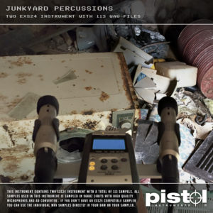 Pistol Instruments Junkyard Percussions