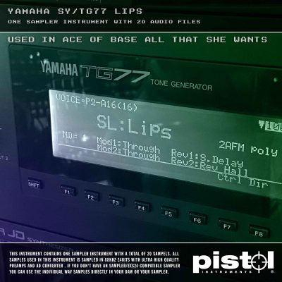 Pistol Yamaha TG77 Lips