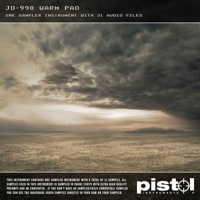Pistol Instruments JD-990 Warm Pad